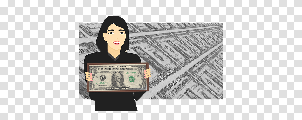 Presentation Person, Money, Dollar, Human Transparent Png