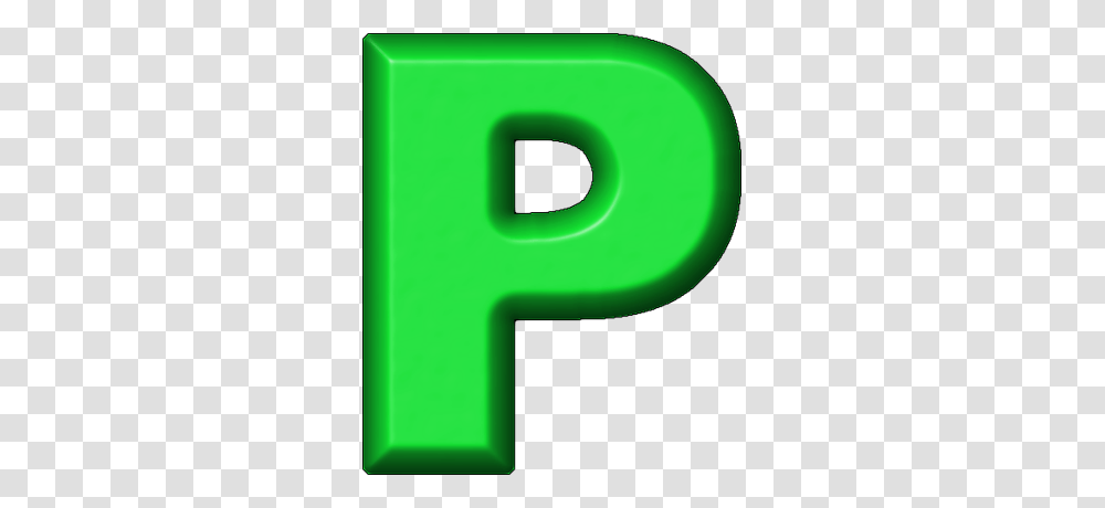 Presentation Alphabets Green Refrigerator Magnet P, Number, Logo Transparent Png