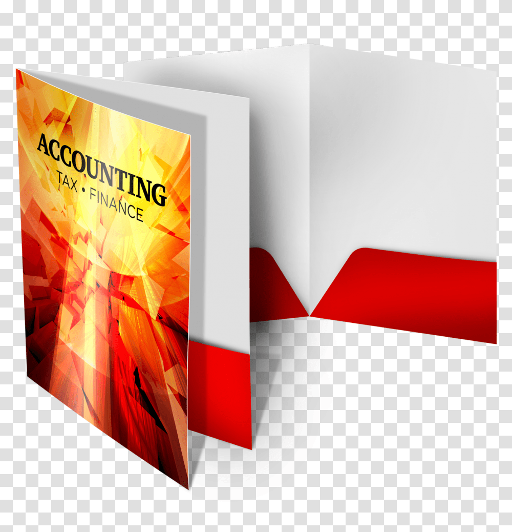 Presentation Folder Graphic Design Amp Printing Office, Flyer, Poster, Paper, Advertisement Transparent Png
