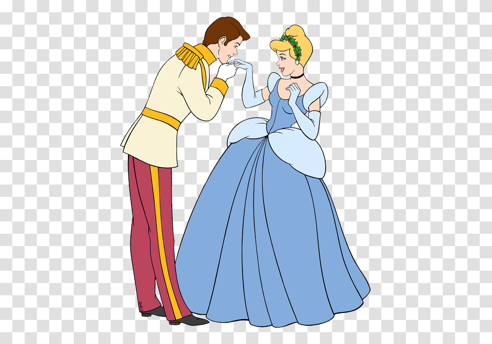 Presents Cinderella Prince Charming Cinderella And Prince Charming Clipart, Person, Human, Performer Transparent Png