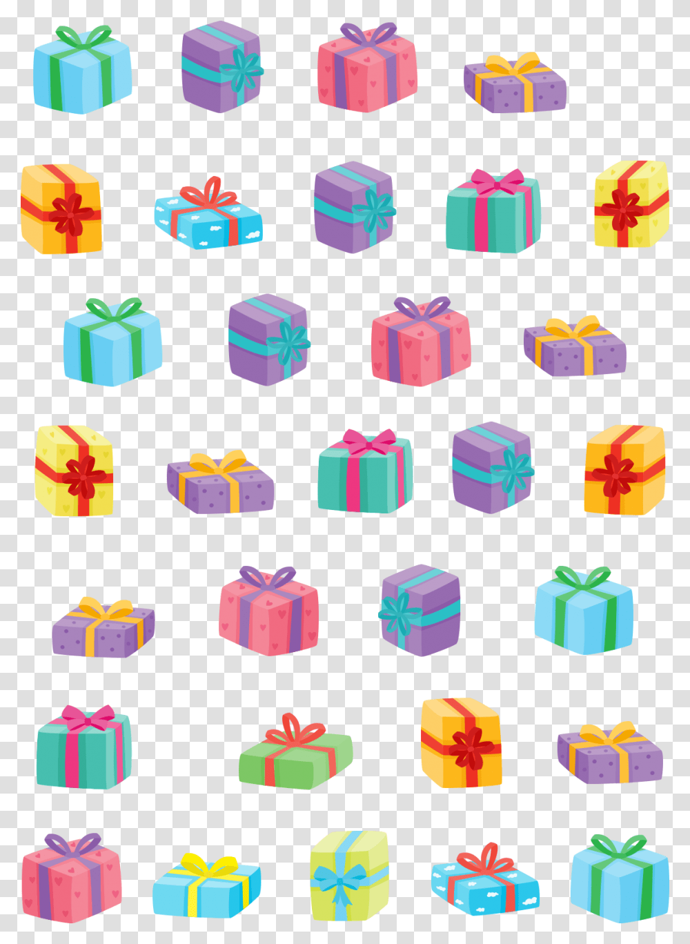 Presents, Gift, Rug, Flag Transparent Png