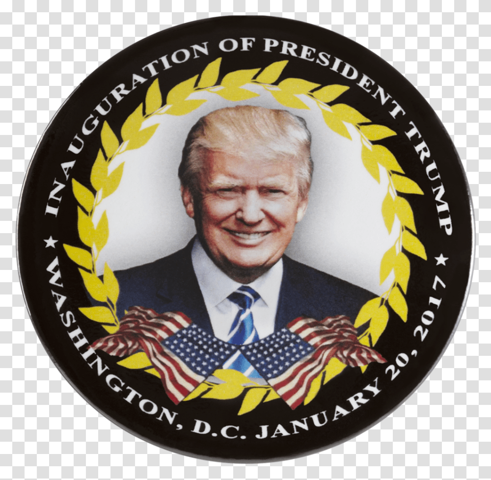 President Donald J President Donald Trump Inauguration Day, Person, Logo, Label Transparent Png