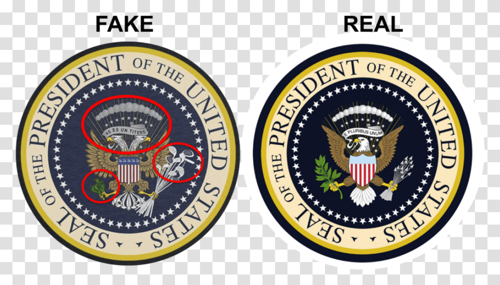President Donald Trump Seal, Logo, Trademark, Emblem Transparent Png