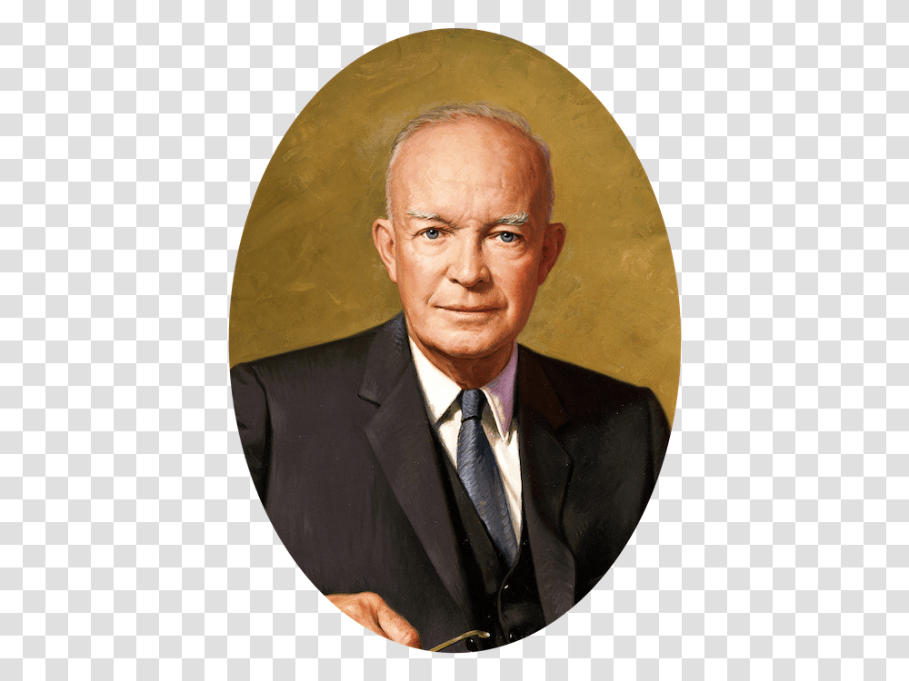 President Dwight Eisenhower Dwight D Eisenhower, Tie, Head, Person, Face Transparent Png