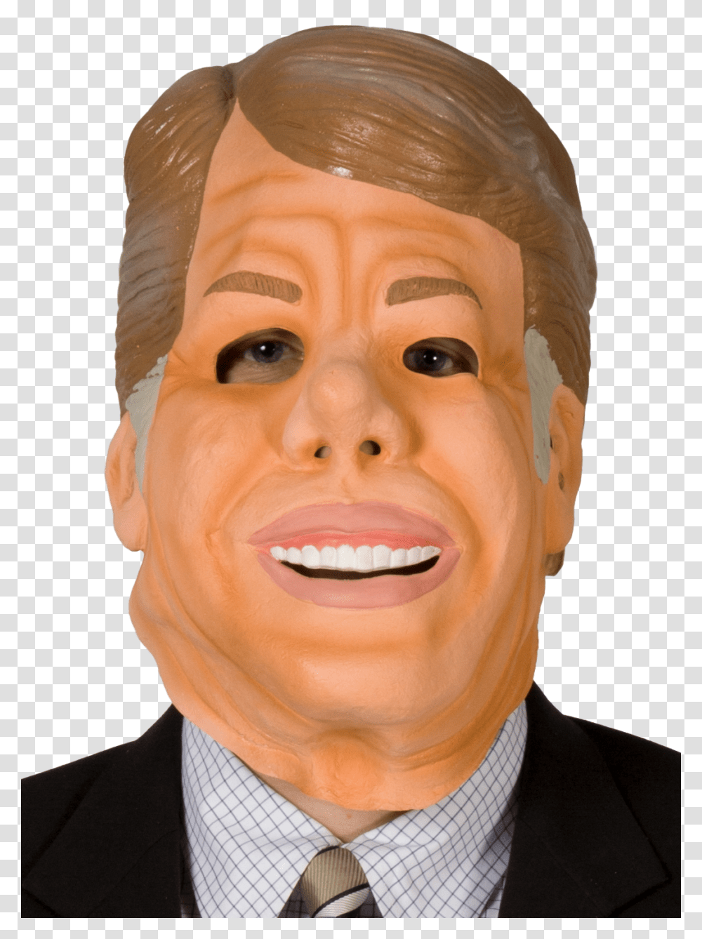 President Jimmy Carter Mask, Head, Tie, Accessories, Accessory Transparent Png