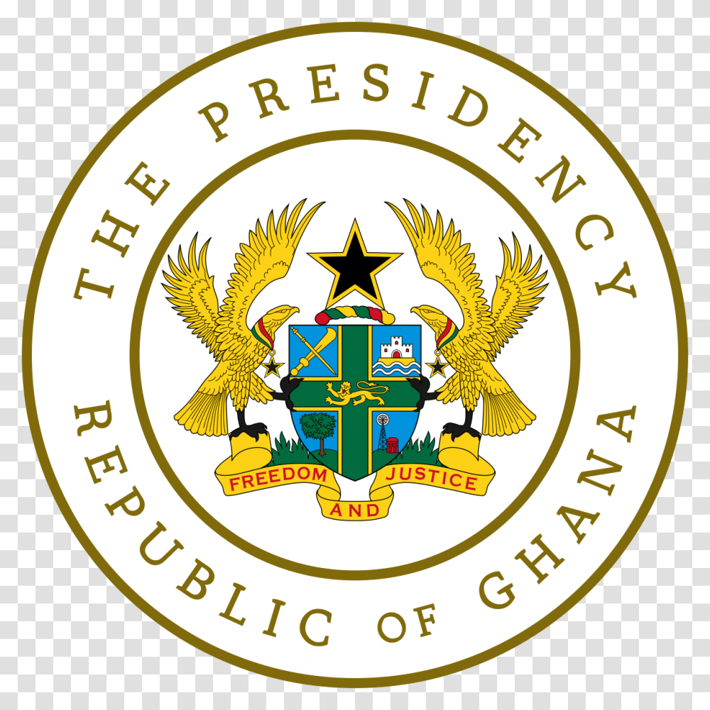 President Of Ghana, Logo, Trademark, Badge Transparent Png