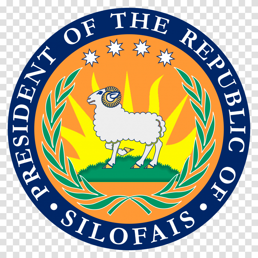 President Of The Republic Of Silofais, Logo, Trademark, Badge Transparent Png