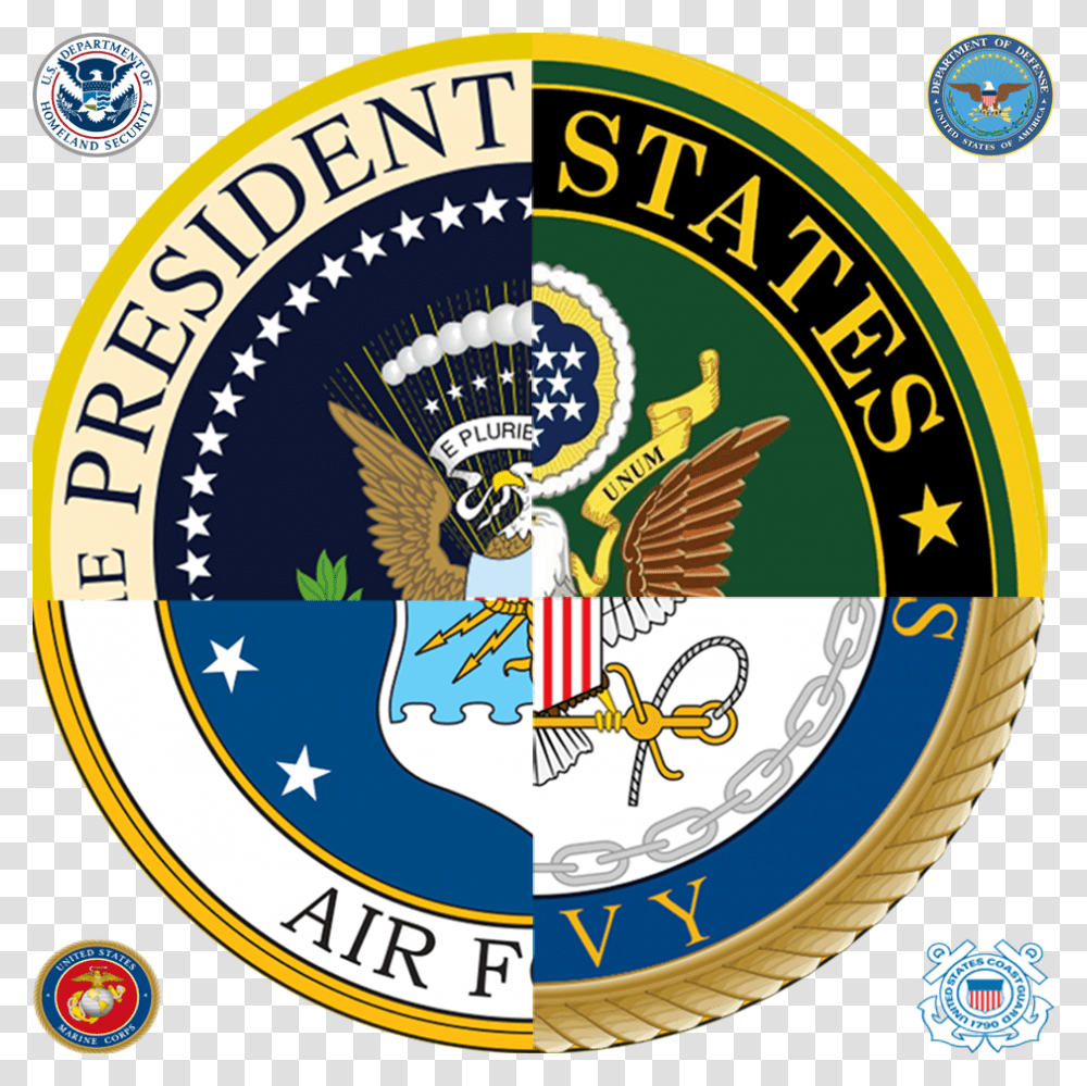 President Of The United States, Logo, Trademark, Poster Transparent Png