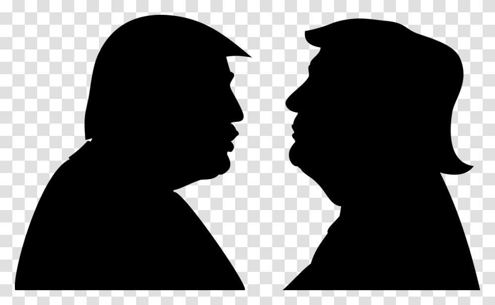 President Of The United States Silhouette Trump The Art, Gray, World Of Warcraft Transparent Png