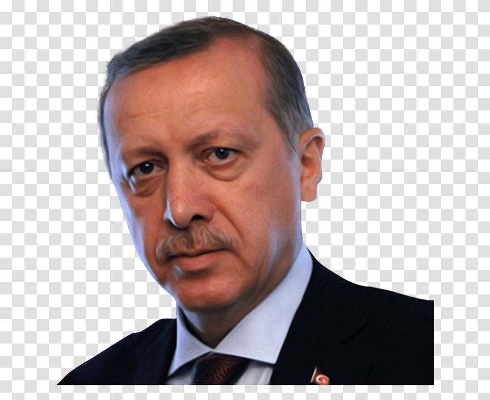President Of Turkey, Face, Person, Tie, Accessories Transparent Png