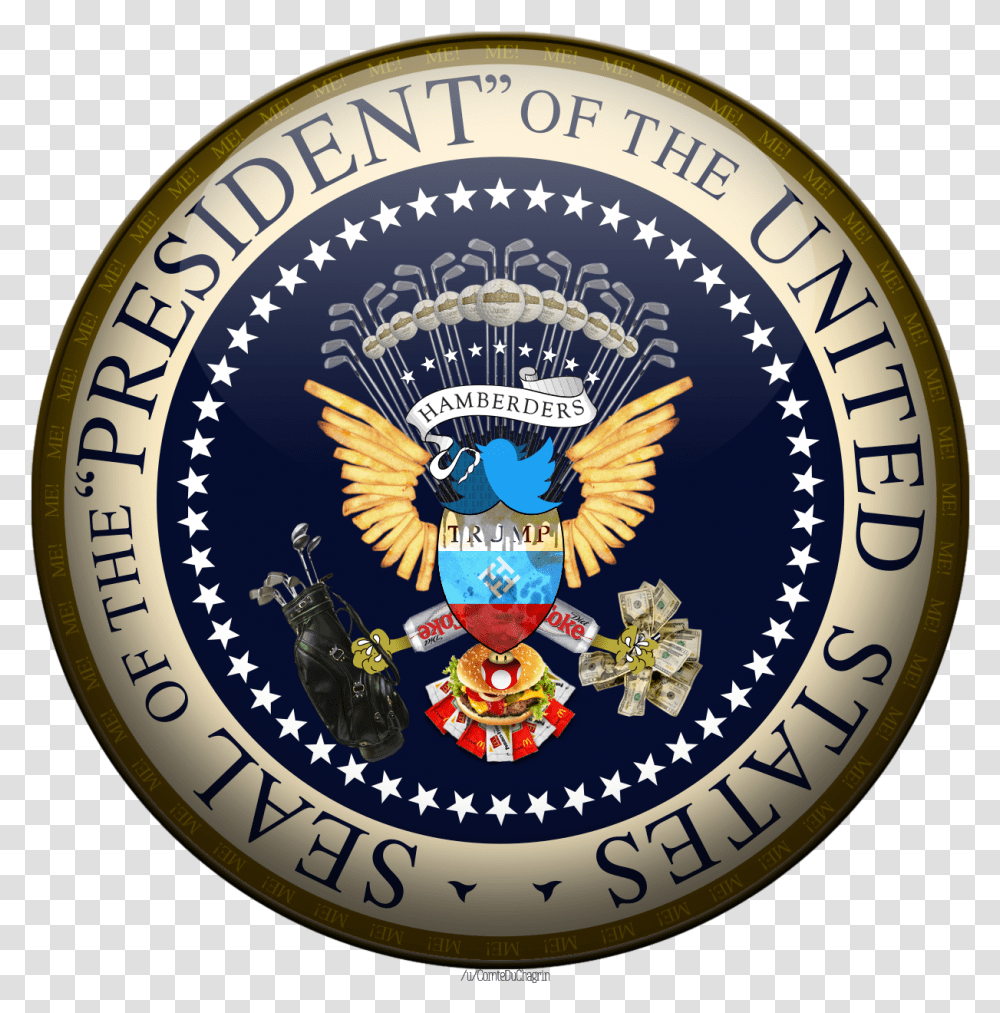 President Seal Emblem, Logo, Trademark, Clock Tower Transparent Png