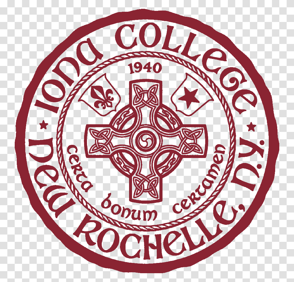 Presidential Seal Iona College, Maroon, Plant, Apparel Transparent Png