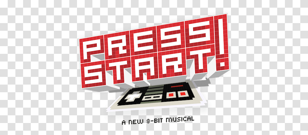 Press A New 8 Press Start Musical, Text, Paper, Alphabet, Advertisement Transparent Png