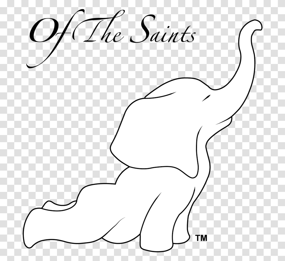 Press Of The Saints Yoga Apparel All Icon Line Drawing, Silhouette, Animal, Bird, Waterfowl Transparent Png