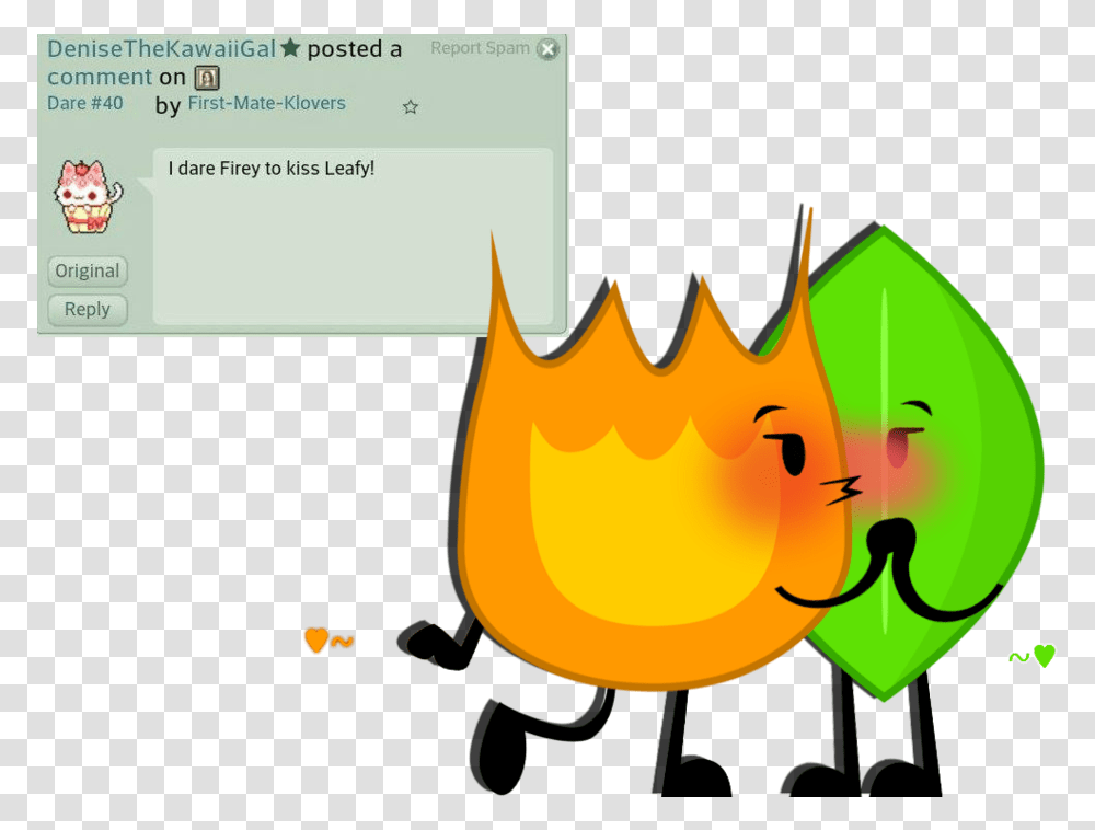 Press Question Mark To See Available Shortcut Keys Bfdi Firey X Leafy, Electronics, Phone, Mobile Phone Transparent Png