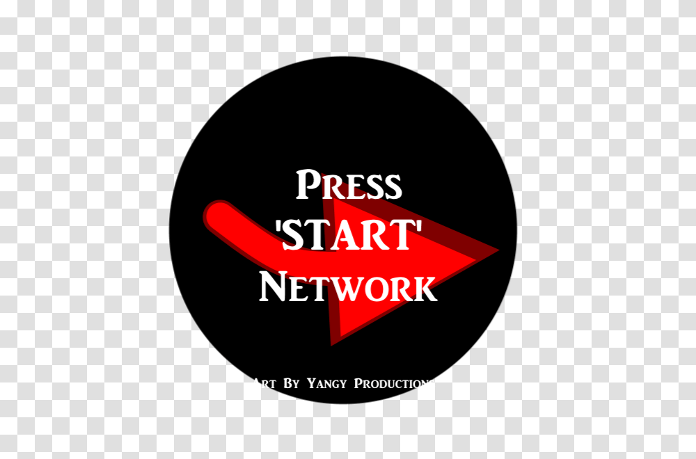 Press Start Network Logo Label Transparent Png