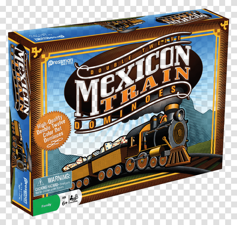 Pressman Mexican Train Dominoes Download, Arcade Game Machine, Bulldozer, Vehicle, Transportation Transparent Png