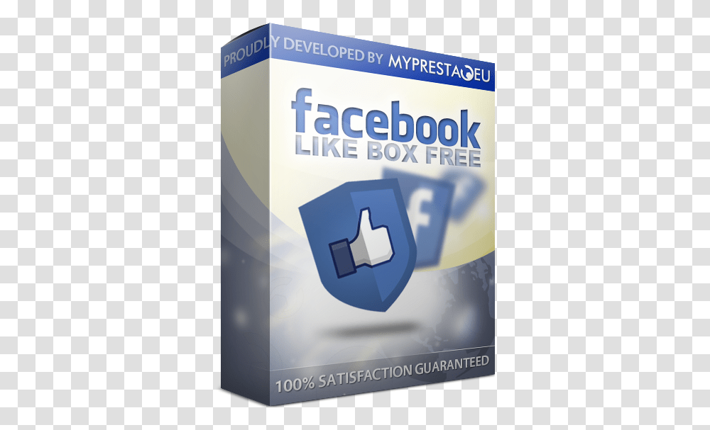Prestashop Facebook Like Box Free Box Facebook, Security, Advertisement Transparent Png