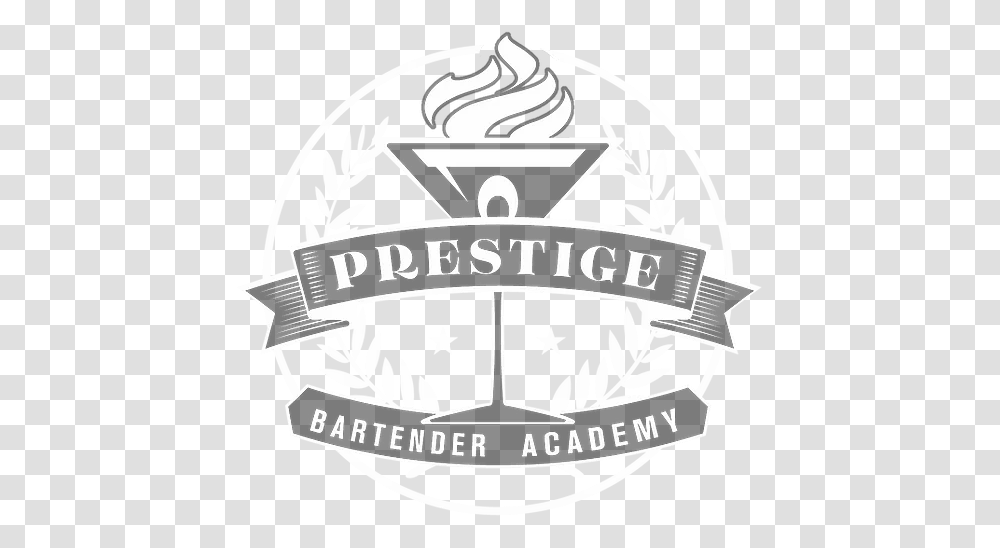 Prestige Bartender Academy Language, Logo, Symbol, Trademark, Emblem Transparent Png