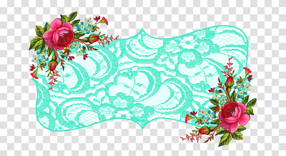 Pretty Banners, Floral Design, Pattern Transparent Png