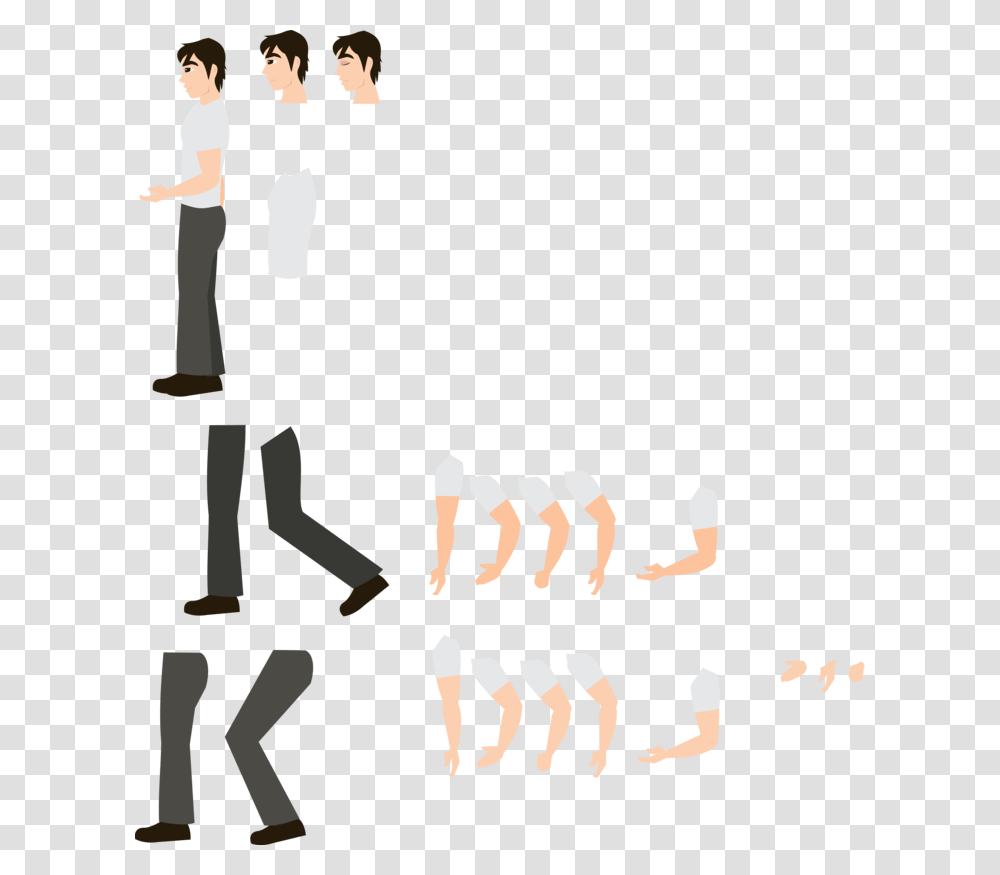 Pretty Boy Side Profile Template Figure Skating, Person, Hand, People, Silhouette Transparent Png