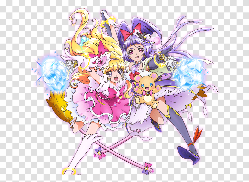 Pretty Cure Vying For Anime Immortality With Brand New 13th Mahou Tsukai Precure, Graphics, Art, Comics, Book Transparent Png