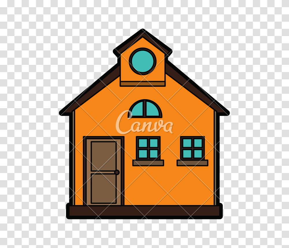 Pretty Family House Vector Image, Housing, Building, Light, Neighborhood Transparent Png