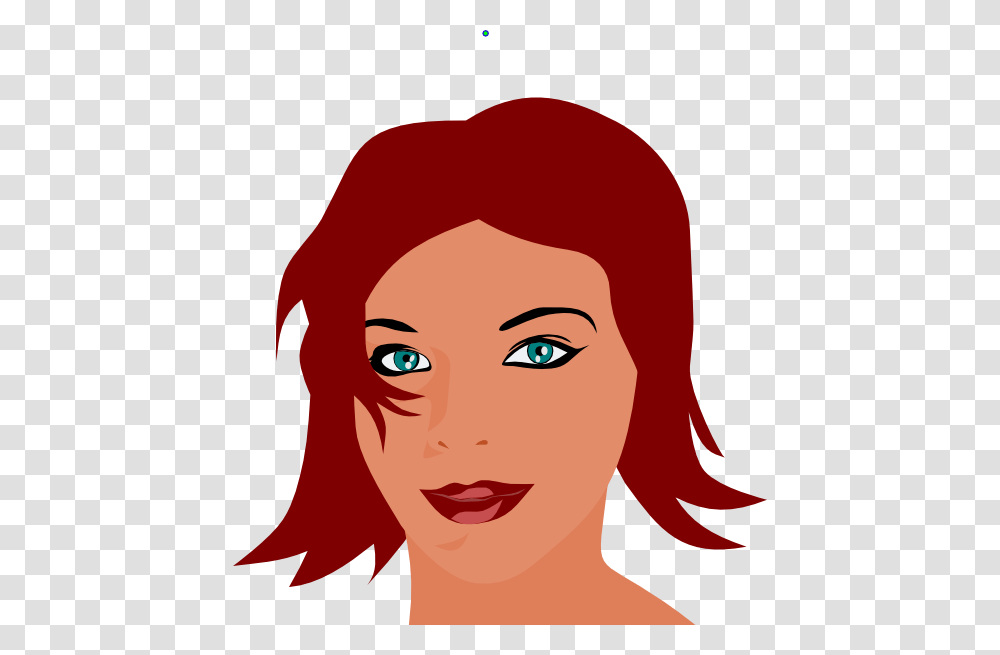 Pretty Girl Clipart Clipart Of A Women Face, Person, Head, Smile, Hair Transparent Png