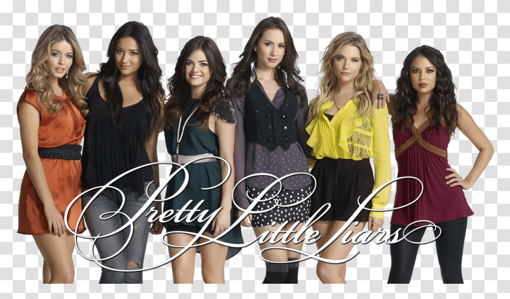 Pretty Little Liars All The Girls, Person, Female, Tennis Racket Transparent Png