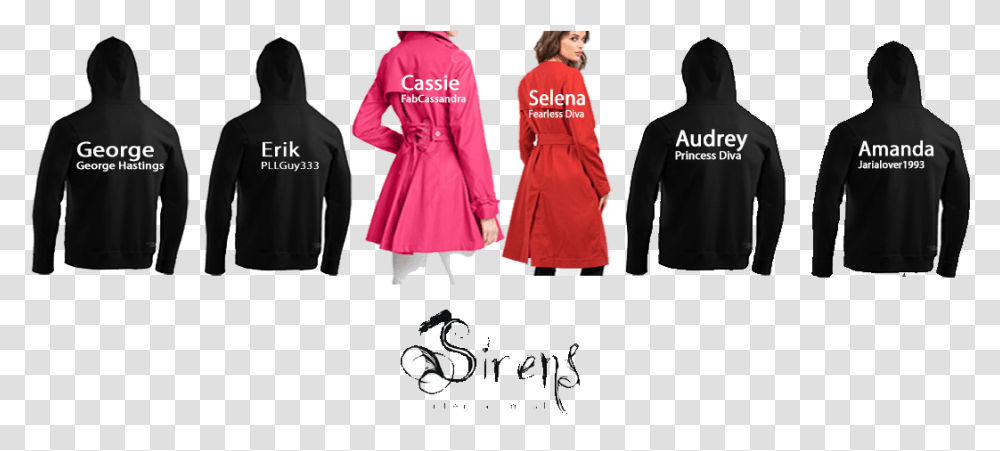 Pretty Little Liars Download Hoodie, Apparel, Coat, Person Transparent Png