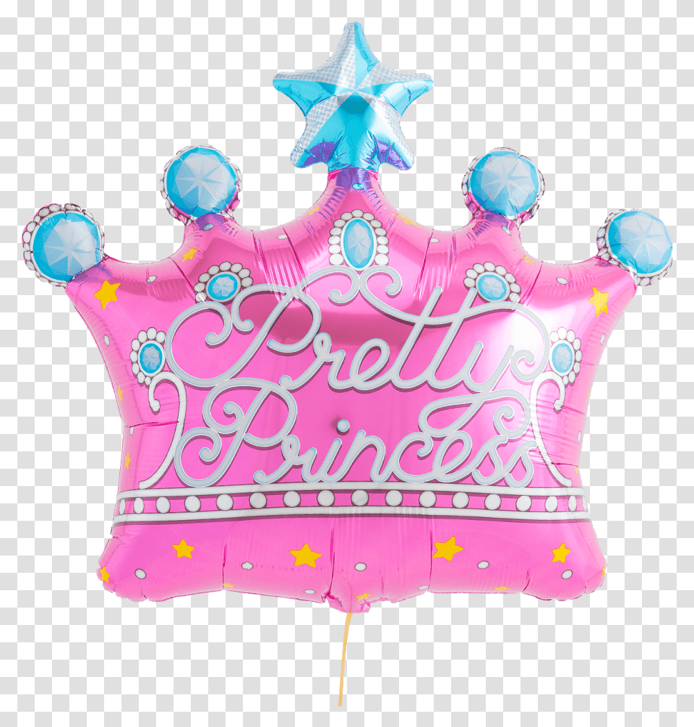 Pretty Princess Crown Supershape Balloon Balloon, Jewelry, Accessories, Accessory, Blouse Transparent Png