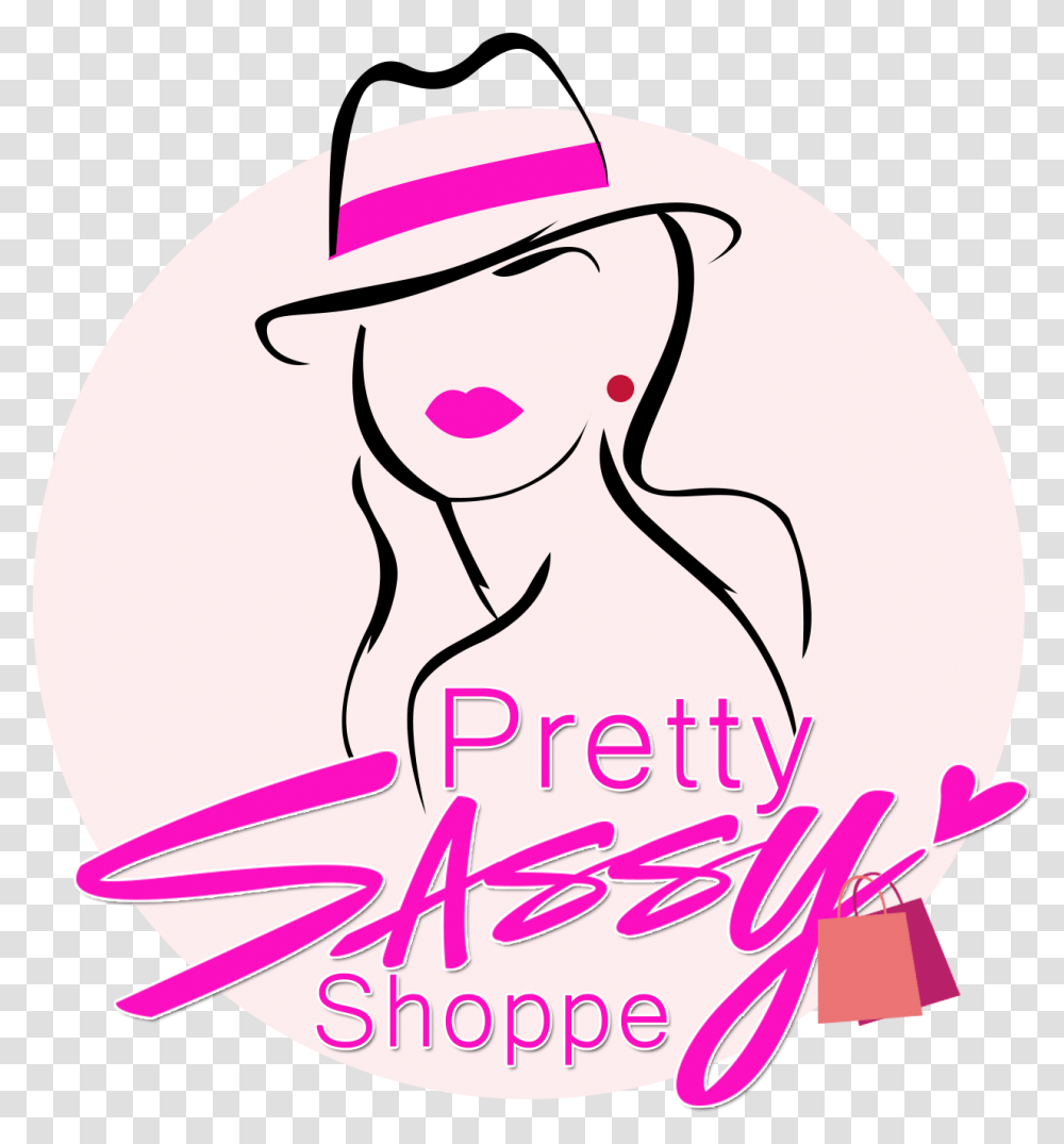 Pretty Sassy Shoppe, Advertisement, Poster, Logo Transparent Png
