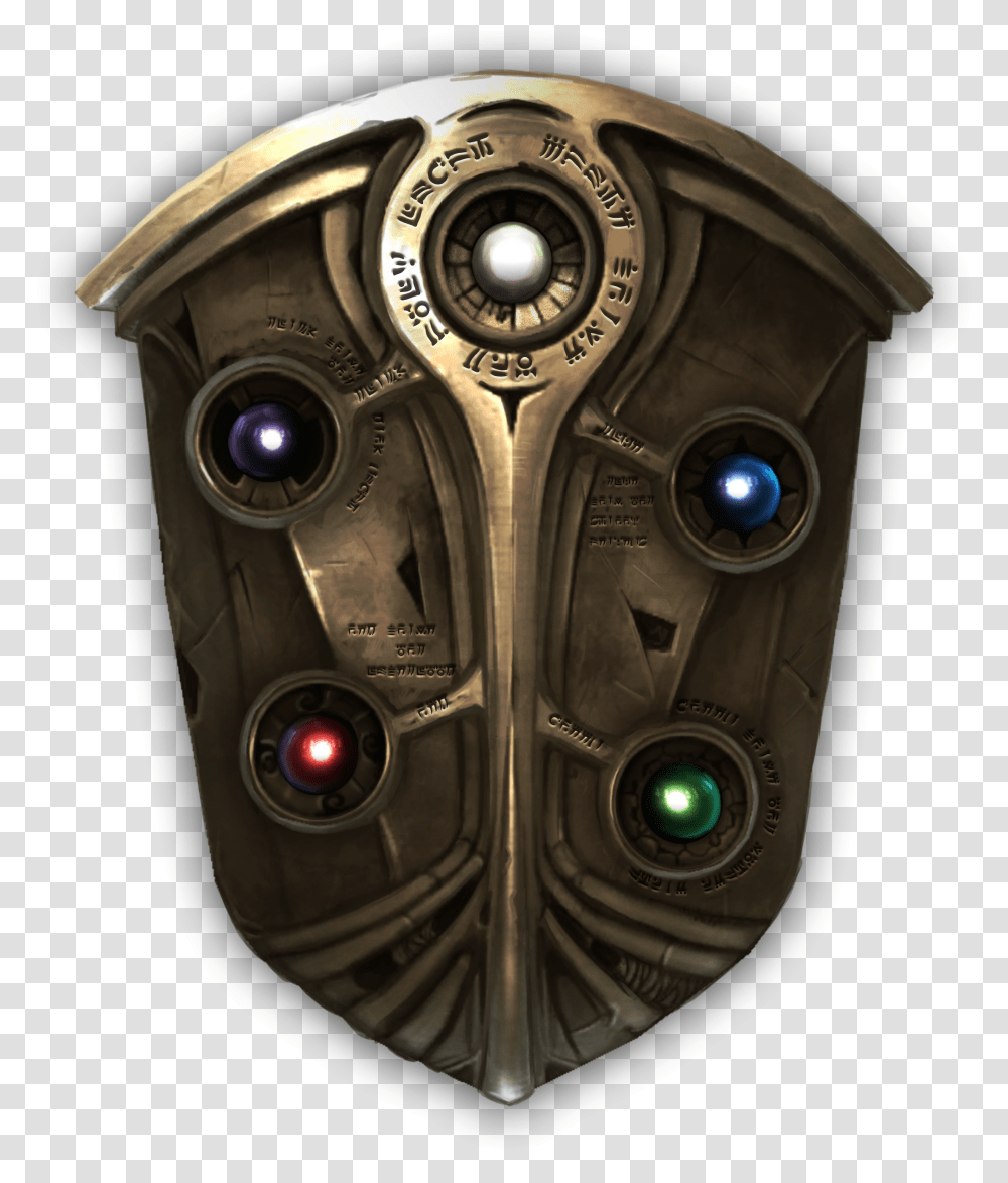 Pretty Sure There Are Five Colored Orbs Chrom Shield Fire Emblem, Bronze, Wristwatch, Treasure, Camera Transparent Png