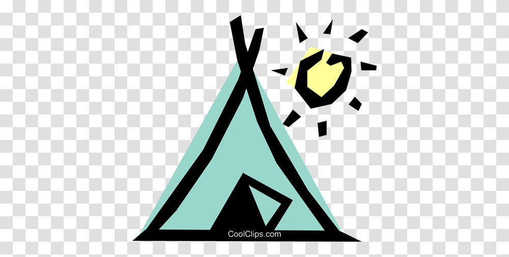 Pretty Teepee Clip Art With Resolution, Triangle, Star Symbol Transparent Png