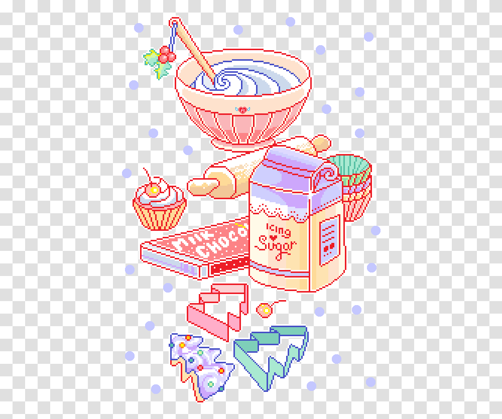 Pretty Things Pixel Art, Food, Ball, Paper, Balloon Transparent Png