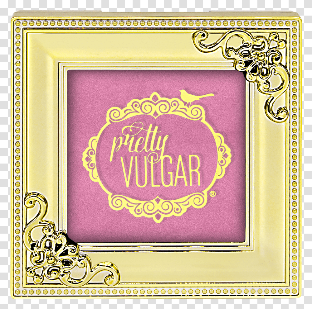 Pretty Vulgar Blush Prim Vixen, Label, Floral Design, Pattern Transparent Png