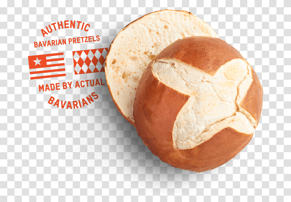 Pretzel, Bread, Food, Bun, Burger Transparent Png