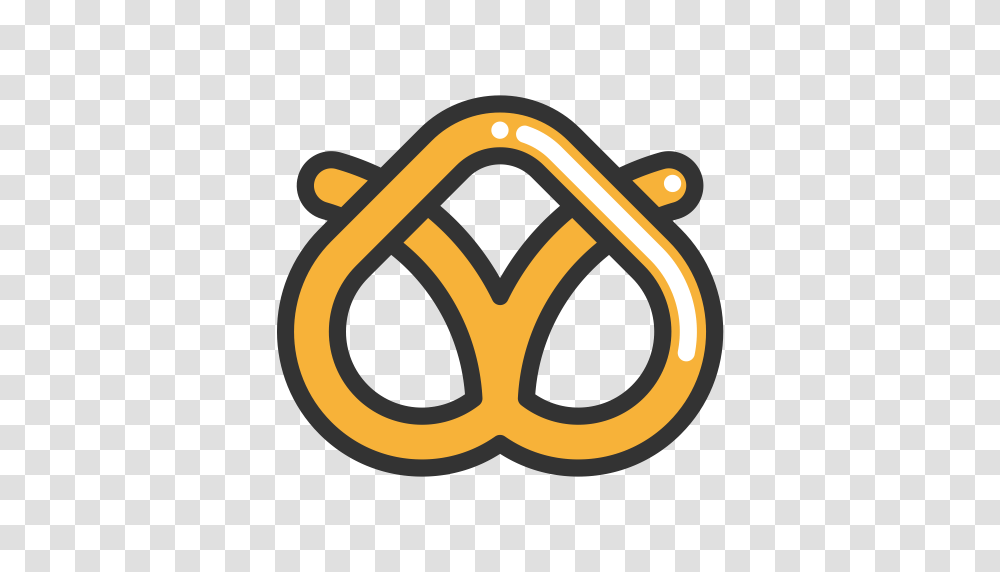 Pretzel Pretzels Cookies Icon With And Vector Format, Buckle, Accessories, Accessory Transparent Png