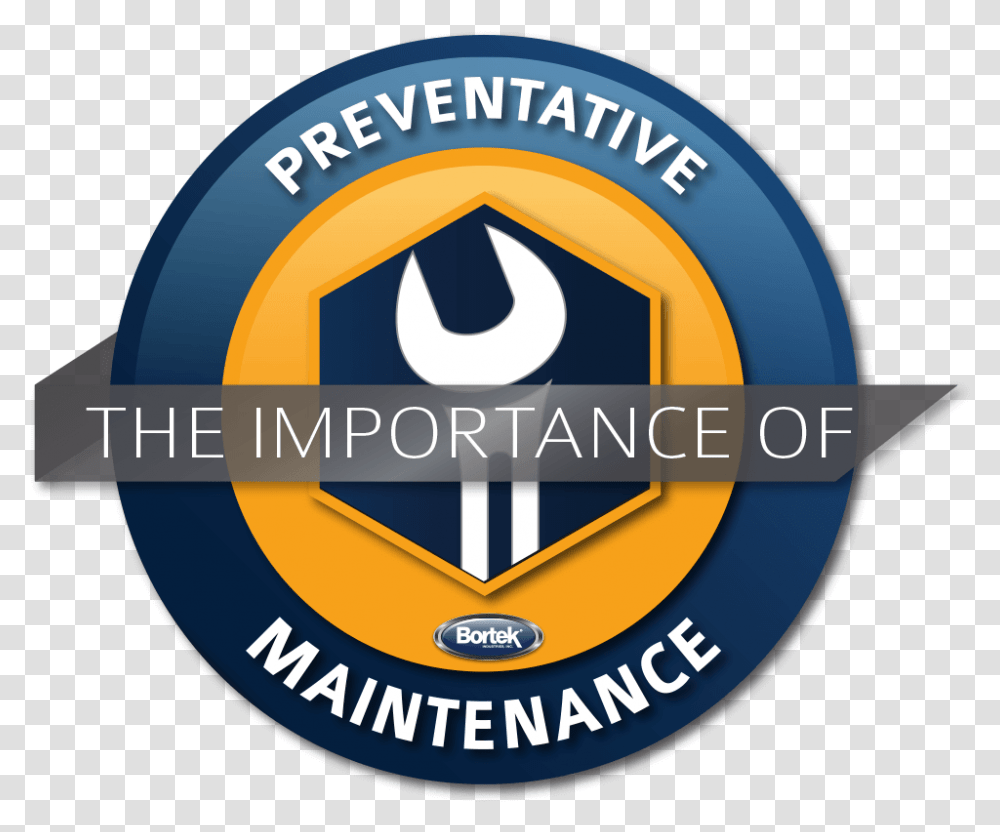 Preventative Maintenance Circle, Logo, Trademark, Tape Transparent Png