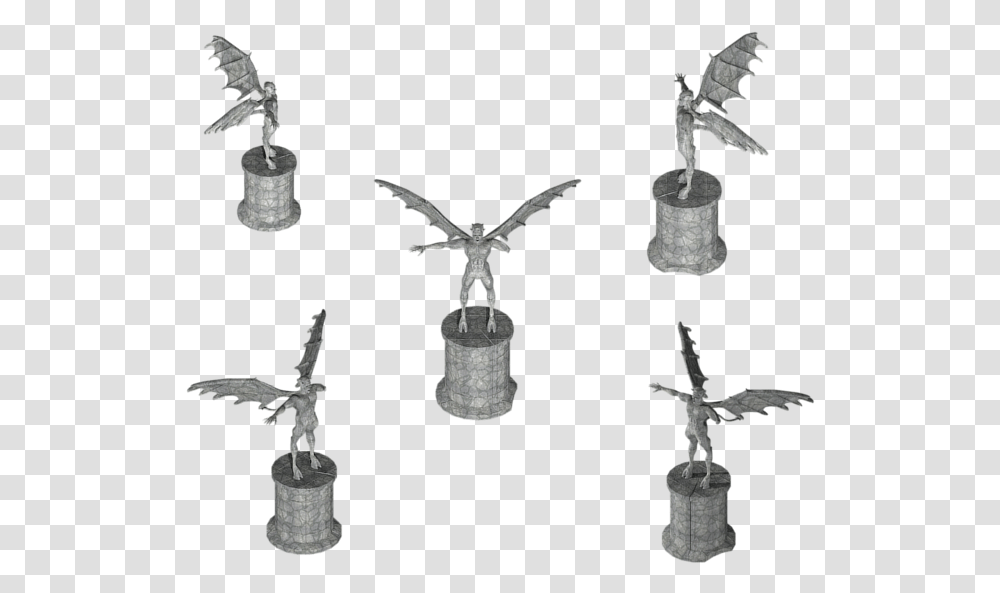 Preview Isometric Statue, Bronze, Tool, Weapon, Weaponry Transparent Png