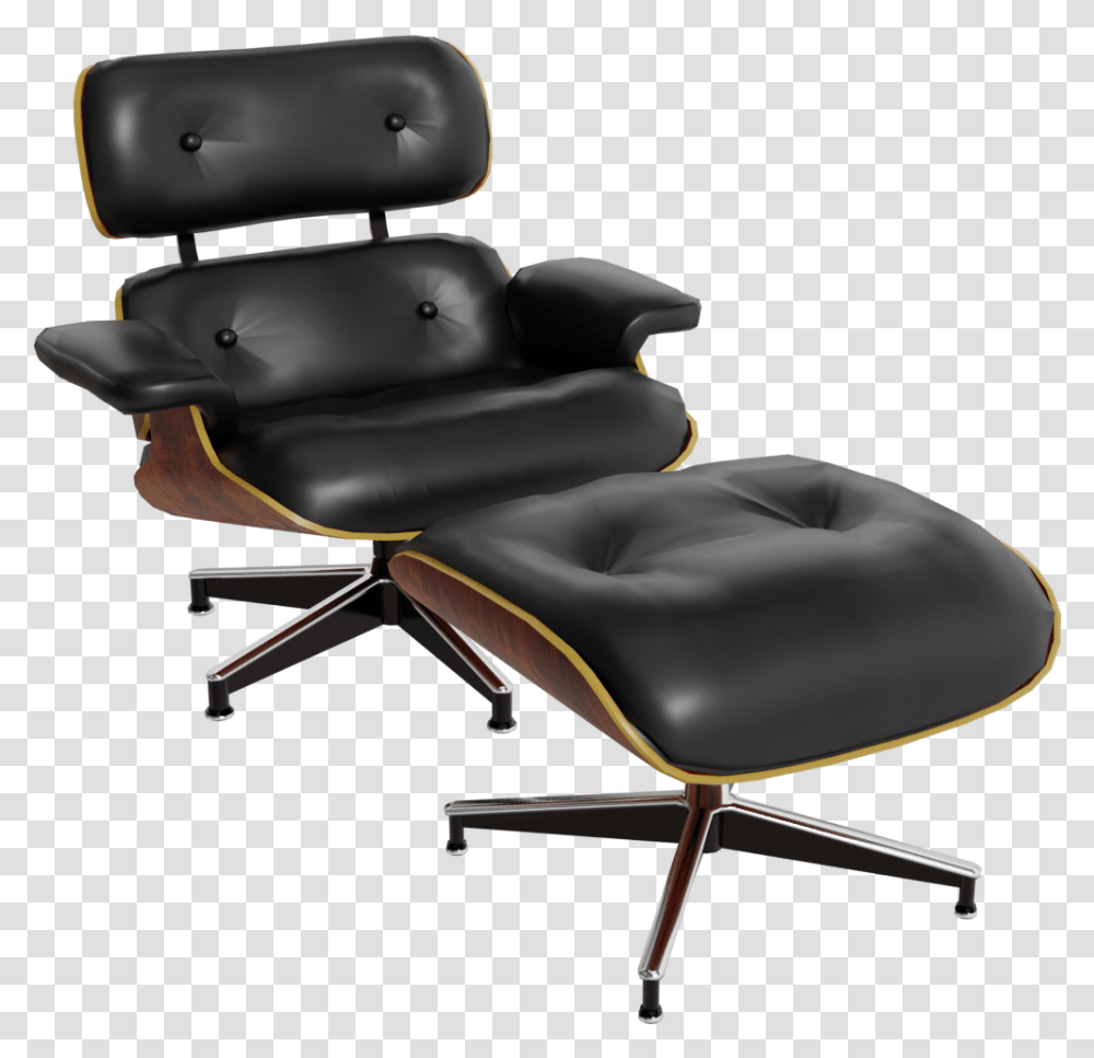 Preview Of Lounge Chair Amp Ottoman Eames Lounge Chair, Furniture, Cushion, Armchair Transparent Png