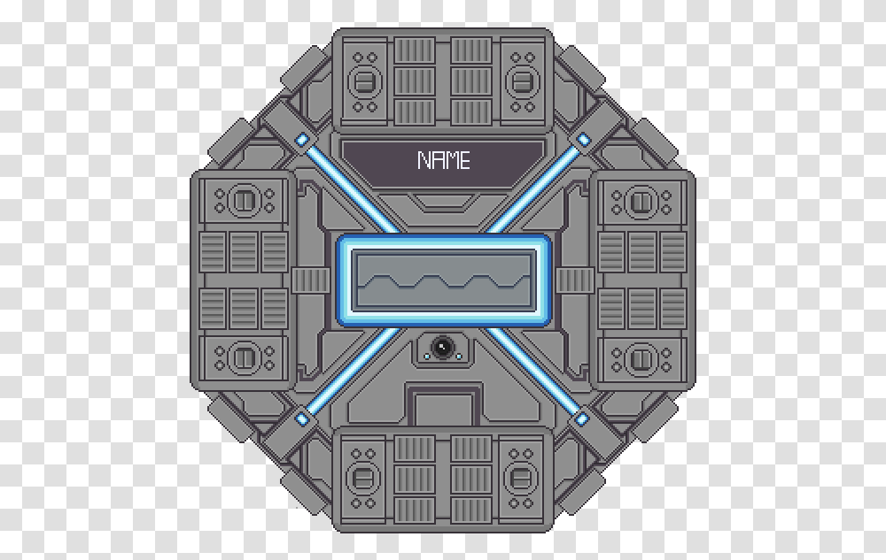 Preview Space Station Top Down, Building, Architecture, Mansion, Housing Transparent Png