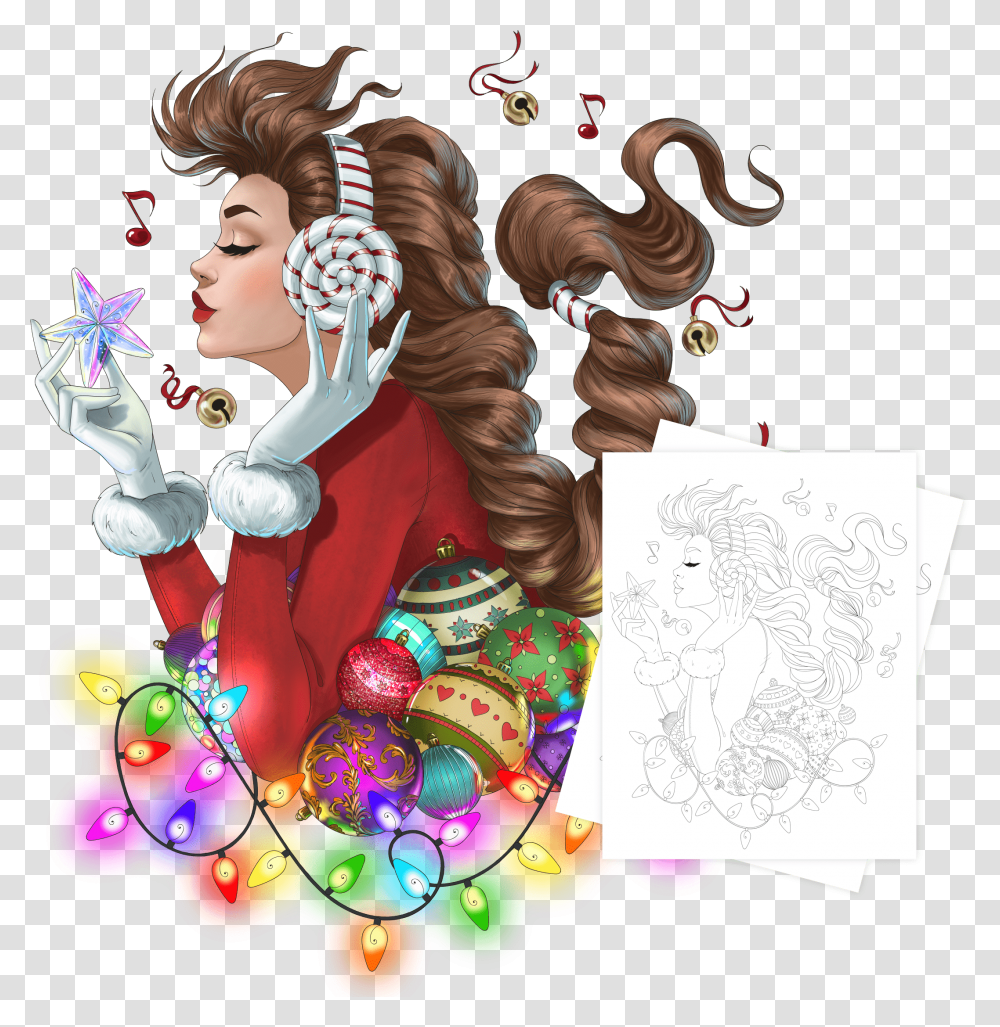 Previous Free Adult Coloring, Food, Sweets, Confectionery, Person Transparent Png