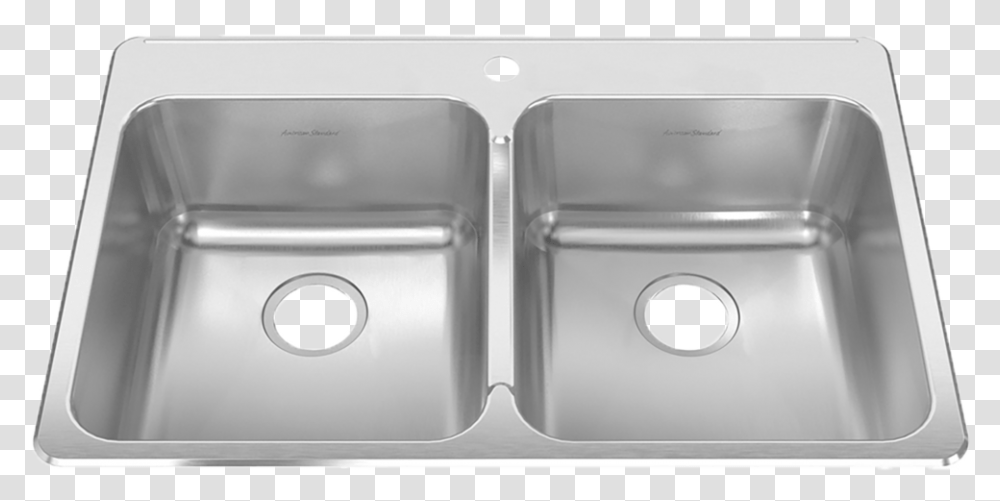 Prevoir 18 Gauge Stainless Steel Drop In 33 3 8 Inch Stainless Steel Kitchen Sinks 2 Bowl, Double Sink Transparent Png