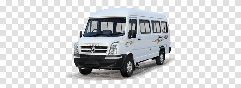 Price Force Tempo Traveller, Minibus, Van, Vehicle, Transportation Transparent Png