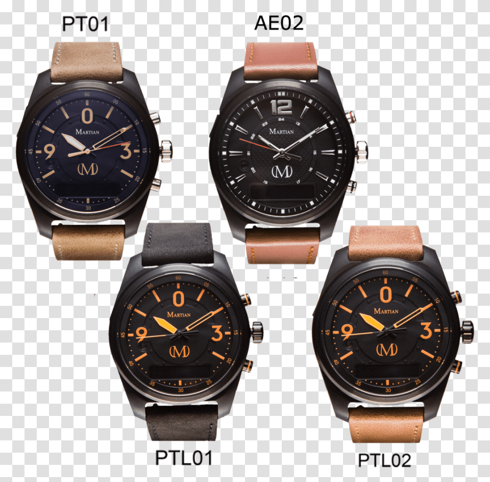 Price Of Martian Mvoice Smartwatch With Alexa, Wristwatch Transparent Png
