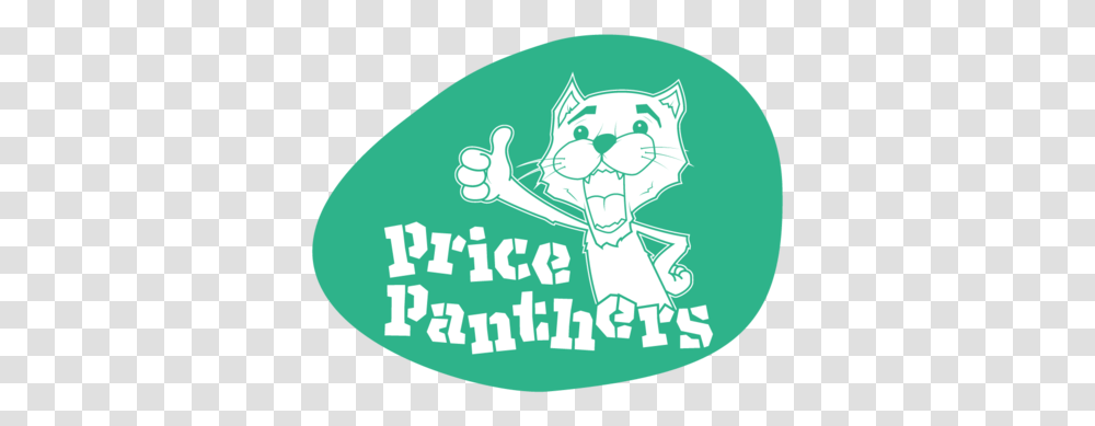 Price Panthers Illustration, Label, Sticker Transparent Png
