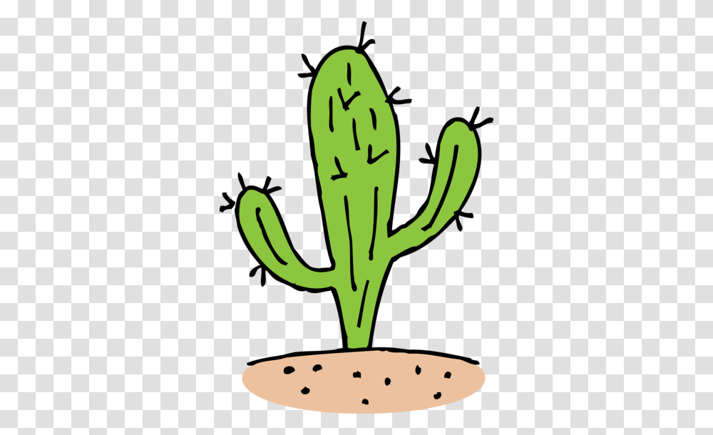 Prickly Cactus Clipart Design, Plant Transparent Png