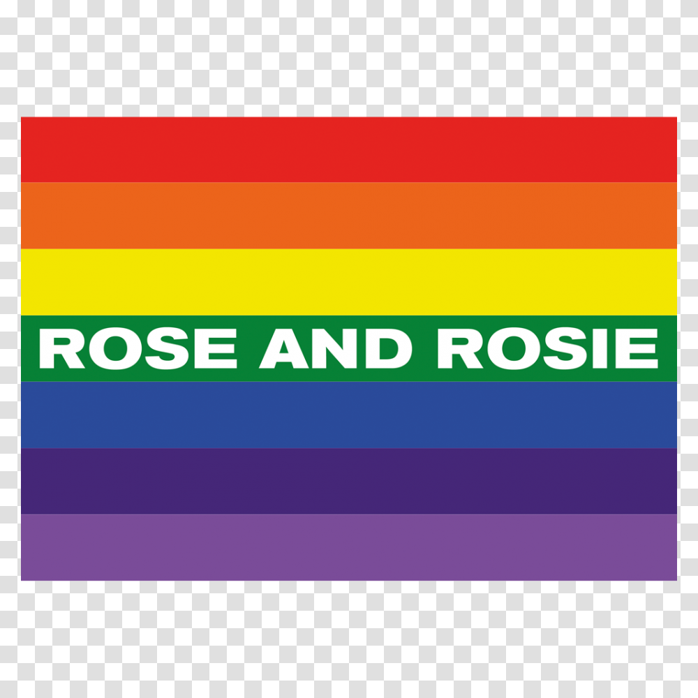 Pride Flag Rose And Rosie Us, Label, Logo Transparent Png