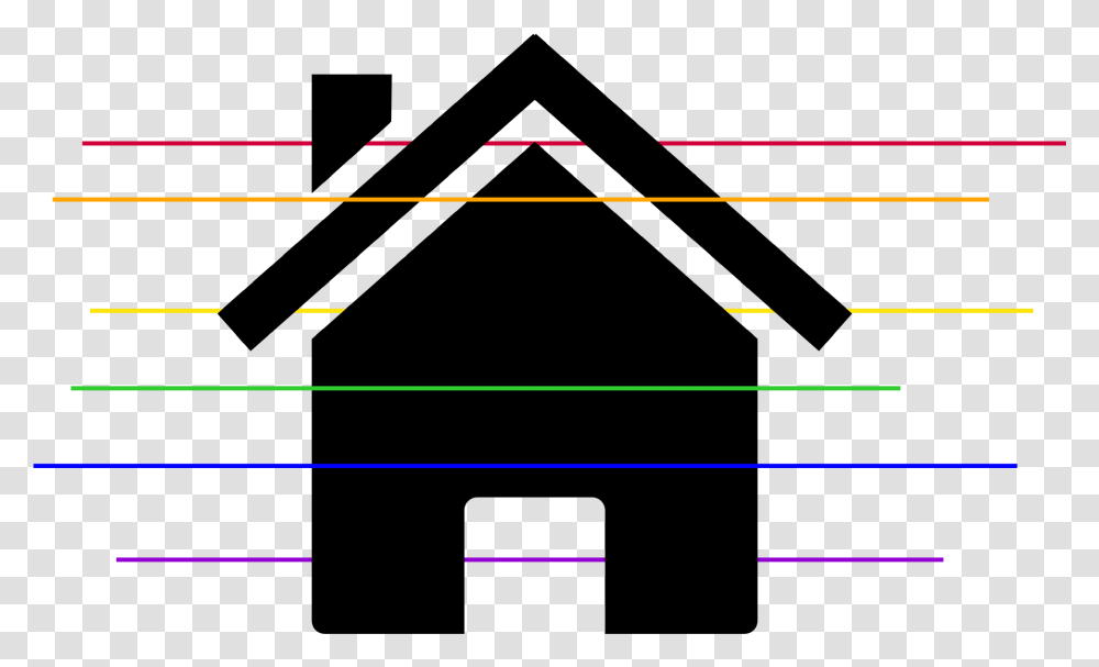Pride Housing Logo Cartoon Simple Red House, Light, Number Transparent Png